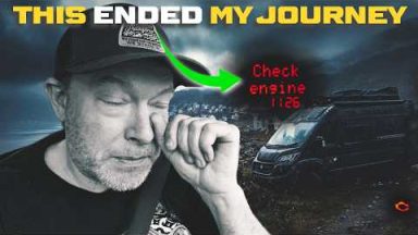 Cozy Van Life & Disaster – Hunkering Down in Heavy Rain Storm & Heatwave – Fjord Camping Travel VLOG