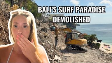 Bingin Beach Demolition | Shocking Before & After Footage & Why It’s Happening